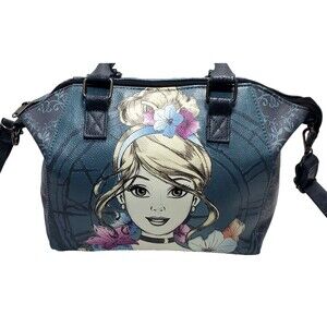 Loungefly Disney Cinderella Satchel | Hand-Painted Watercolor | Restored Unique